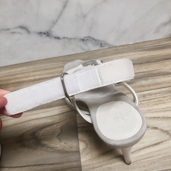 GUCCI PLATFORM SANDALS 38 - Picture 2 of 10